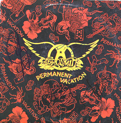 Aerosmith Autographed Signed Permanent Vacation Album UACC