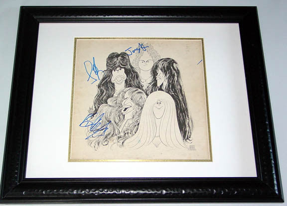Aerosmith Autograph Signed Draw the Line Album PSA & Video Proof