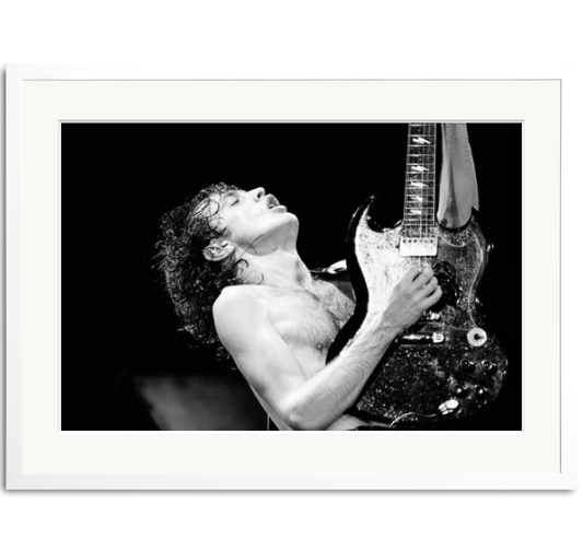 Angus Young at Wembley