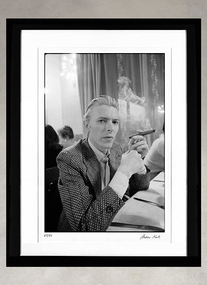Bowie at Moscow's Metropole Hotel by Andrew Kent