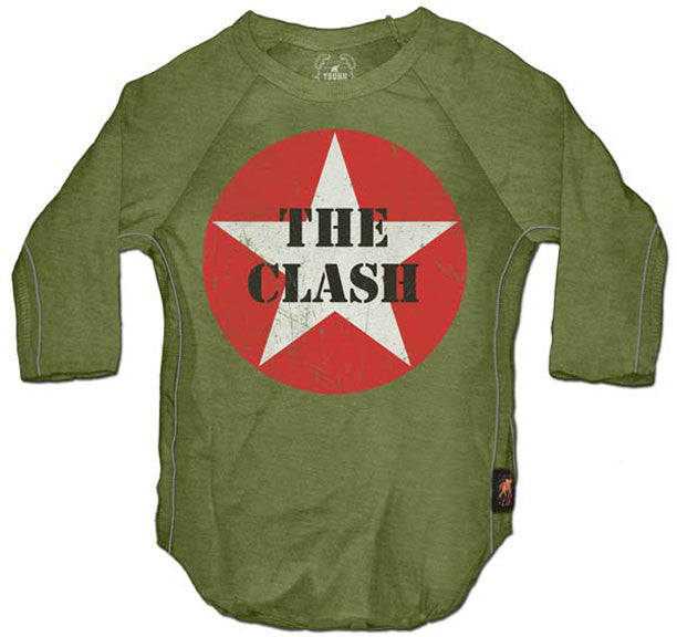 TRUNK THE CLASH STAR KIDS BOYS RAGLAN LONG SLEEVE SHIRT