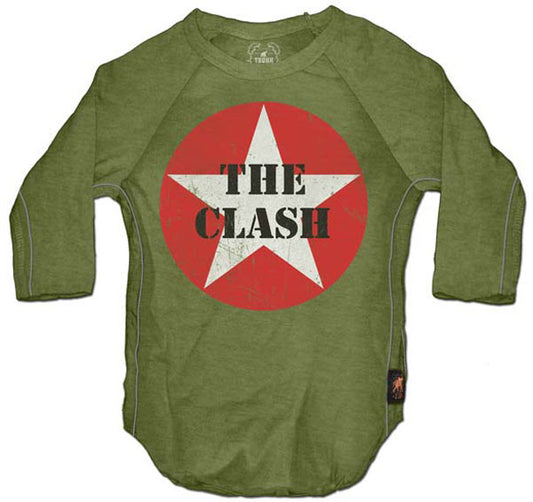 TRUNK THE CLASH STAR KIDS BOYS RAGLAN LONG SLEEVE SHIRT