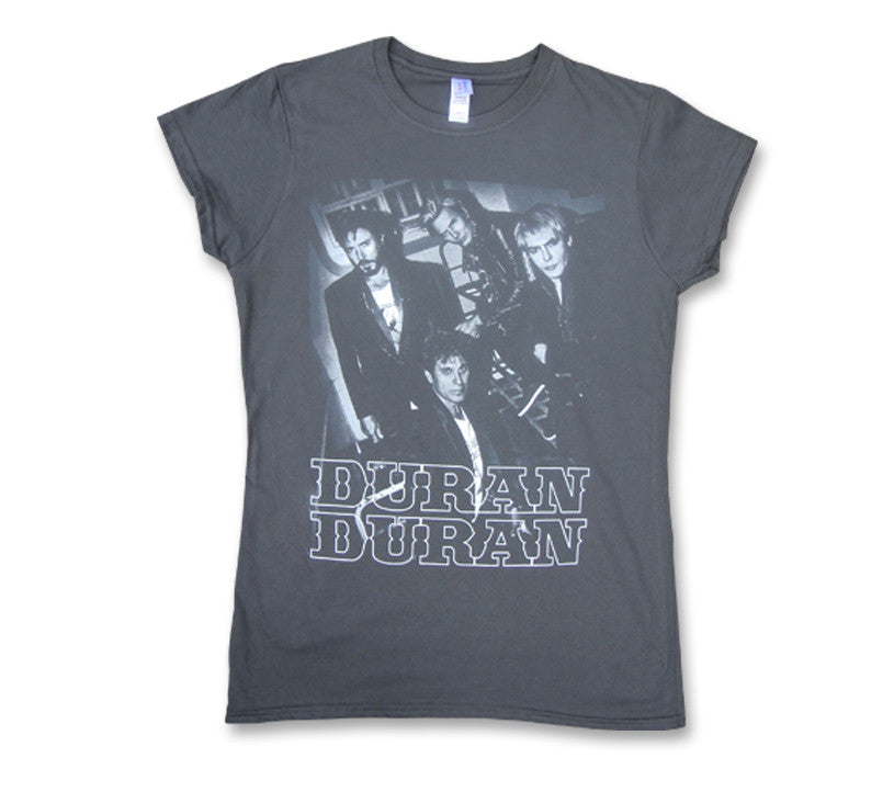 CHARCOAL T Silver Bandshot Girls FIT