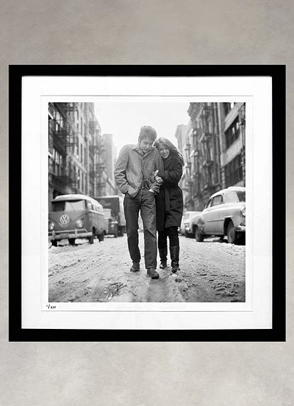 Bob Dylan & Suze Rotolo from the Columbia Records Photography Archives