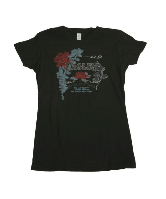 WOMENS VINTAGE EAGLES ROSE CREST T-SHIRT