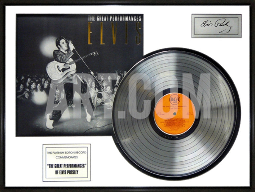 Elvis Presley - "Great Performances" Platinum Edition LP