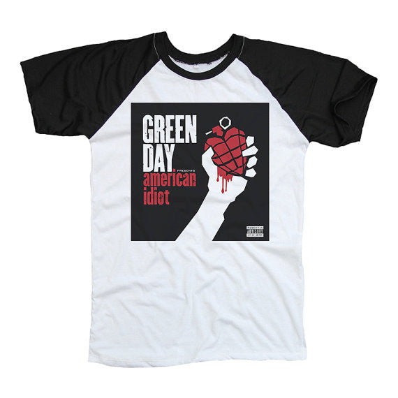 Green Day Black & White Two Tone Shirt T-Shirt Unisex Men Women Size S M L XL