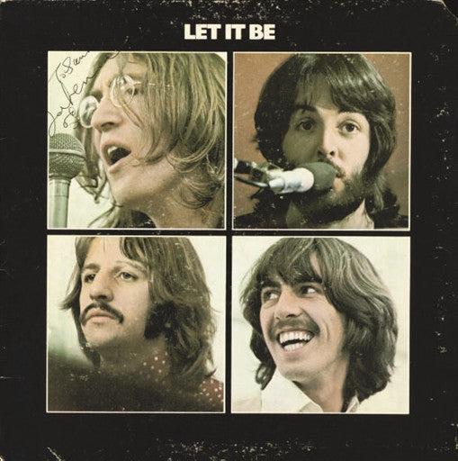 John Lennon Signed Album Let It Be 1970