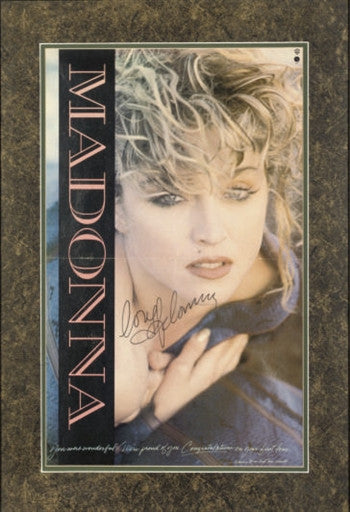 Madonna Centrefold Poster Commemorating