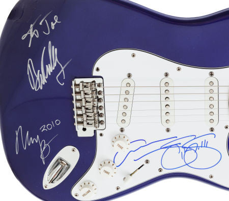 Crosby, Stills, Nash and Young Signed Purple Stratocaster