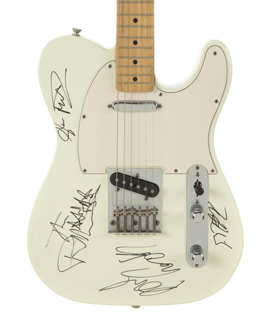 THE SEX PISTOLS - 1992 FENDER M.I.M. AUTOGRAPHED TELECASTER GUITAR