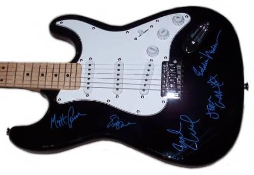 Pearl Jam Autographed Guitar