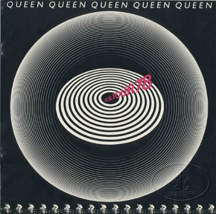 Queen 1978 Jazz U.S. Tour Concert Program