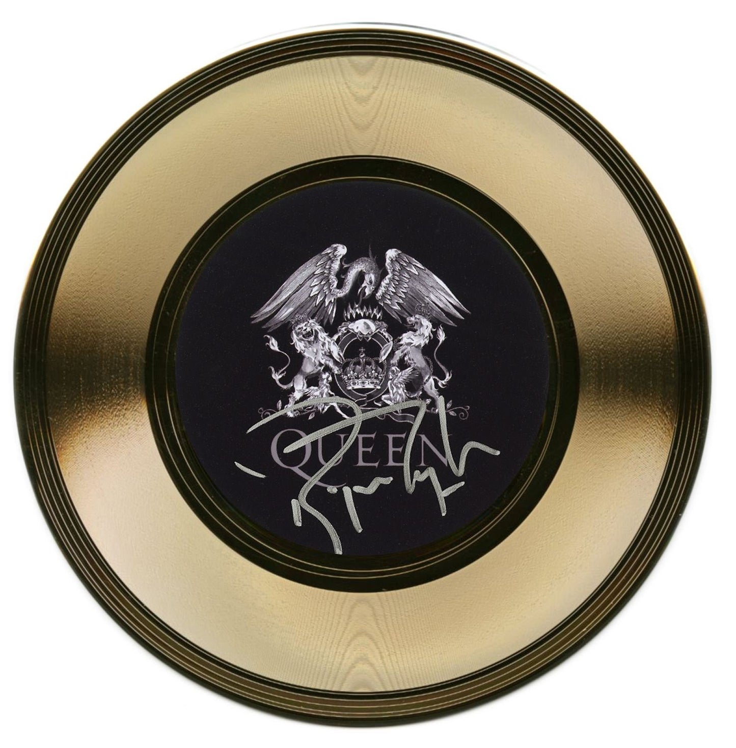 Queen - Drummer Roger Taylor - Authentic Autographed Gold Record
