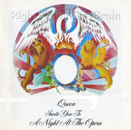 Queen 1976 A Night At The Opera Tour Concert Program