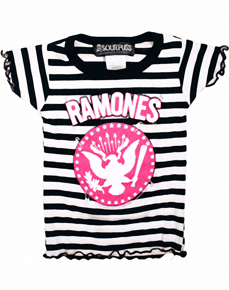 THE RAMONES PINNED GIRL'S TODDLER T-SHIRT