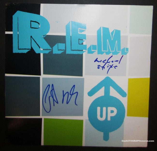 R.E.M. Signed Album - UP