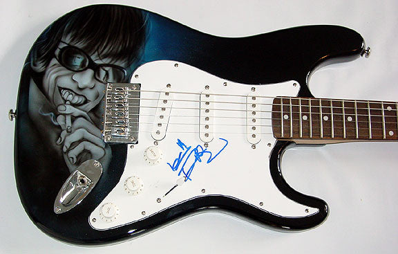 Rolling Stones Keith Richards Signed Custom Guitar PSA DNA LOA