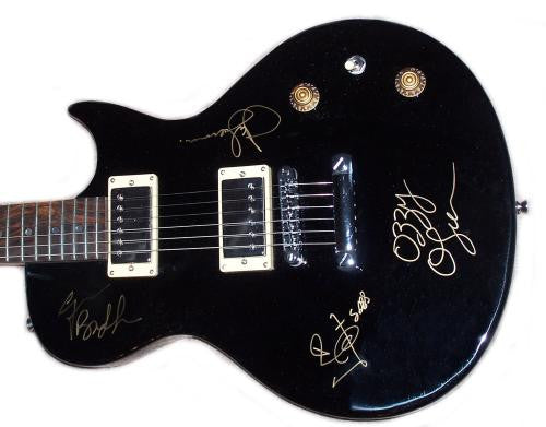 Black Sabbath Autographed Guitar