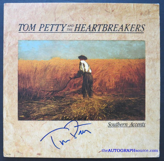 Tom Petty Autographed Album "Southern Accents"