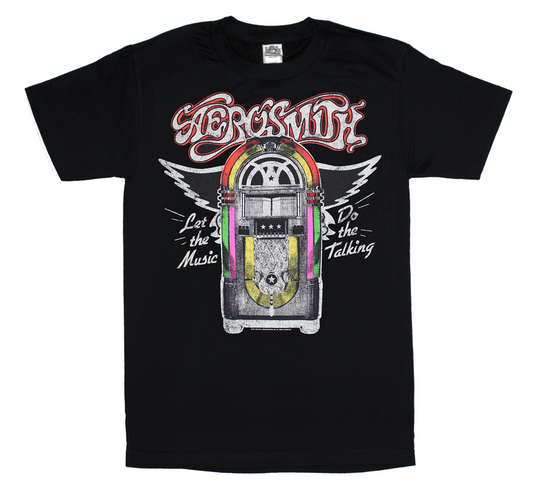 Aerosmith Let The Music Jukebox t shirt