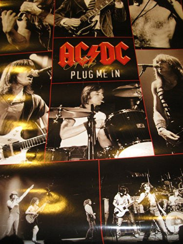 Angus Young Autographed AC/DC Poster – AMP ORIGINALS