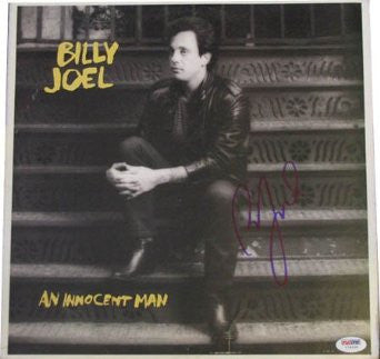 Autographed Billy Joel PSA/DNA Framed Record Album - Autographed CD's