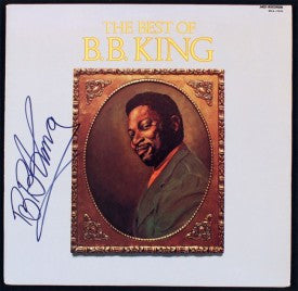 BB King Autographed Album