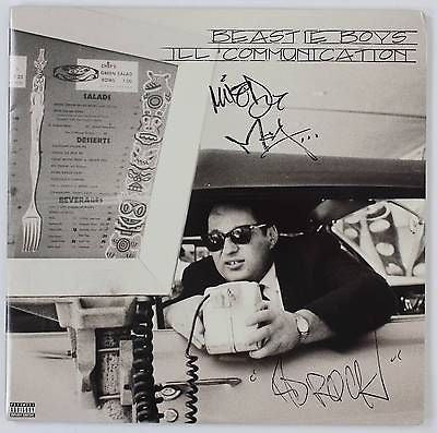 BEASTIE BOYS Signed Autograph "Ill Communication" Album Vinyl Record LP by All 3