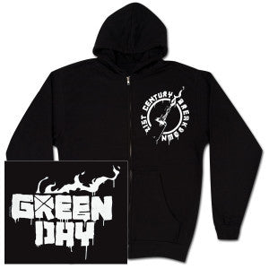 Green Day Green Day Molotov Black Zip Hoodie Zip Hoodie