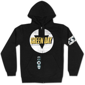 Green Day Bandit Zip Hoodie