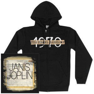 Janis Joplin 1970 Zip Hoodie