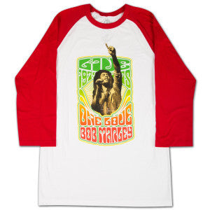 Bob Marley 70s Raglan