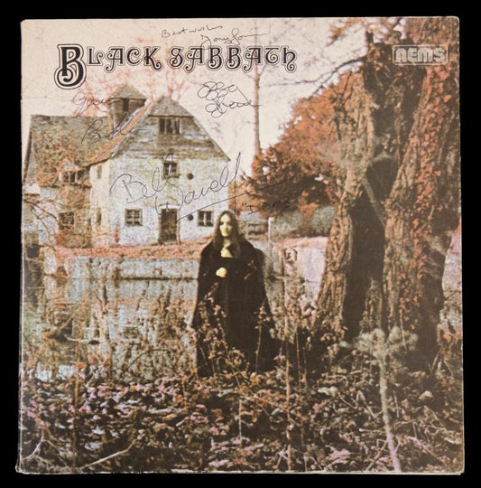 BLACK SABBATH SIGNED ALBUM
