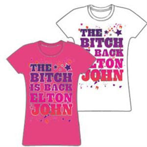 Bitch Is Back Splatter Tee