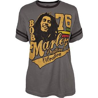 Bob Marley - Positive Vibration 1976 Juniors Soccer T-Shirt