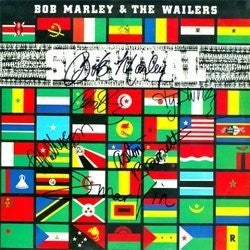 Bob Marley And The Wailers Band Signed Survival Album