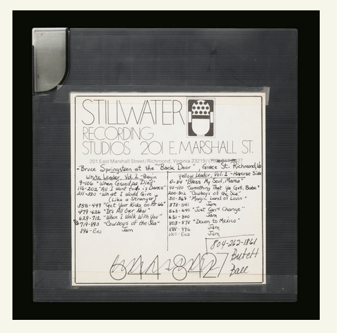 Bruce Springsteen 136 Vintage reel-to-reel