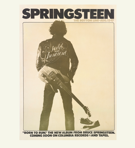 Bruce Springsteen 138 Bottom Line Club