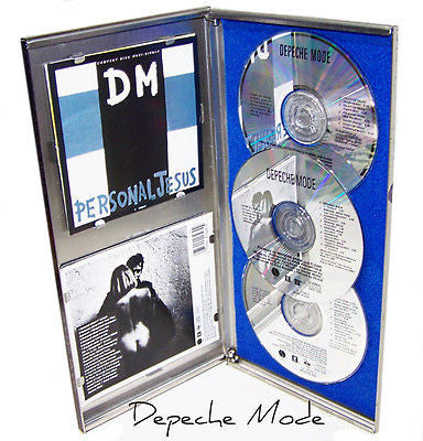DEPECHE MODE - THE SINGLES VOL II°- TRIBUTO BOX ACCIAIO INOX COPIA N° 7/8 Ltd Ed