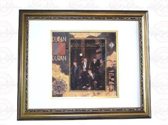 DURAN DURAN Autographed Signed FRAMED LP Album PSA/DNA