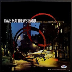 Dave Matthews Before These Crowded Streets Autographed Album