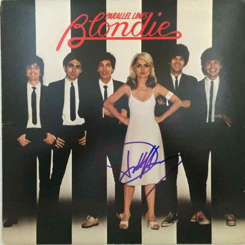 Debbie Harry Blondie Parallel Lines Signed Record Album Certified Authentic JSA