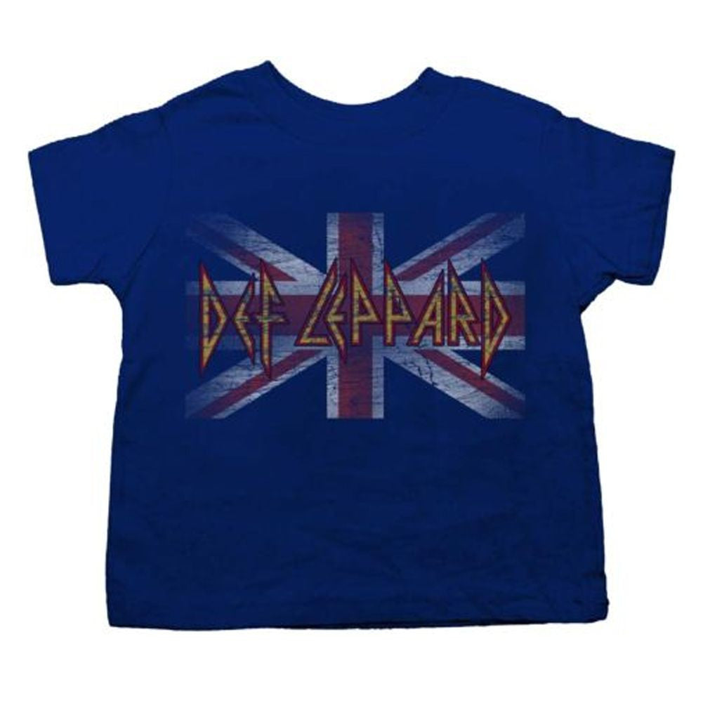 Def Leppard Lil Union Jack Toddler T-Shirt