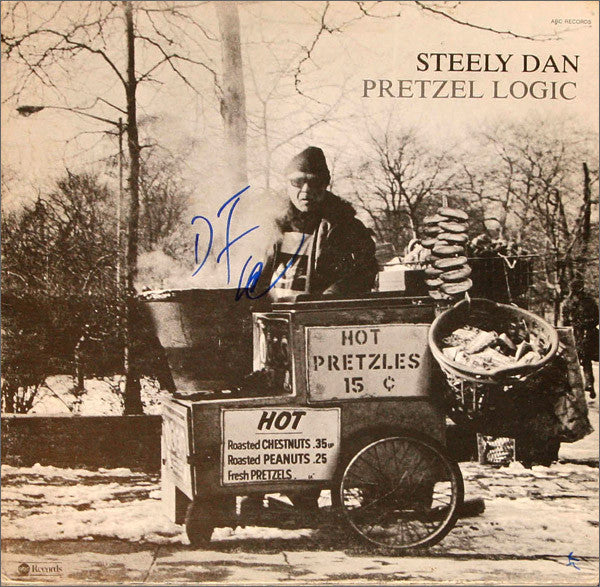 Donald Fagen Signed Steely Dan "Pretzel Logic" Album