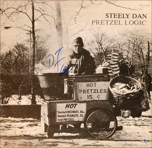 Donald Fagen Signed Steely Dan "Pretzel Logic" Album