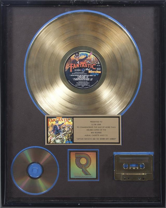 ELTON JOHN "GOLD" RECORD AWARD