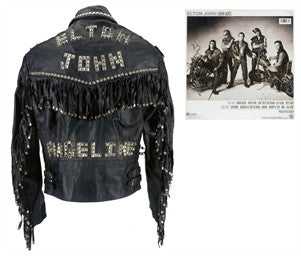 Elton John Leather Jacket 1992 Geffen