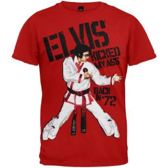 Elvis Presley - Mens Back In 72 T-shirt