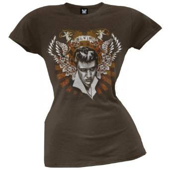 Elvis Presley - Wings Juniors T-Shirt